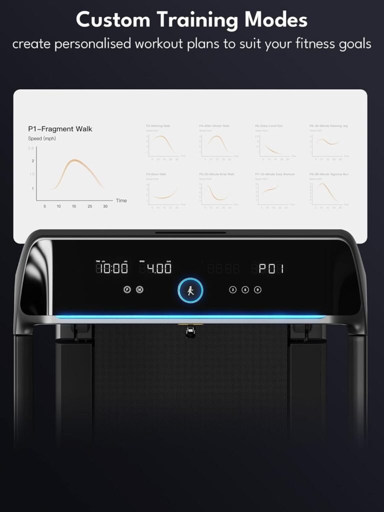 Con la cinta KingSmith X218 puedes personalizar diferentes modos de entreno para conseguir tus resultados y metas fitness