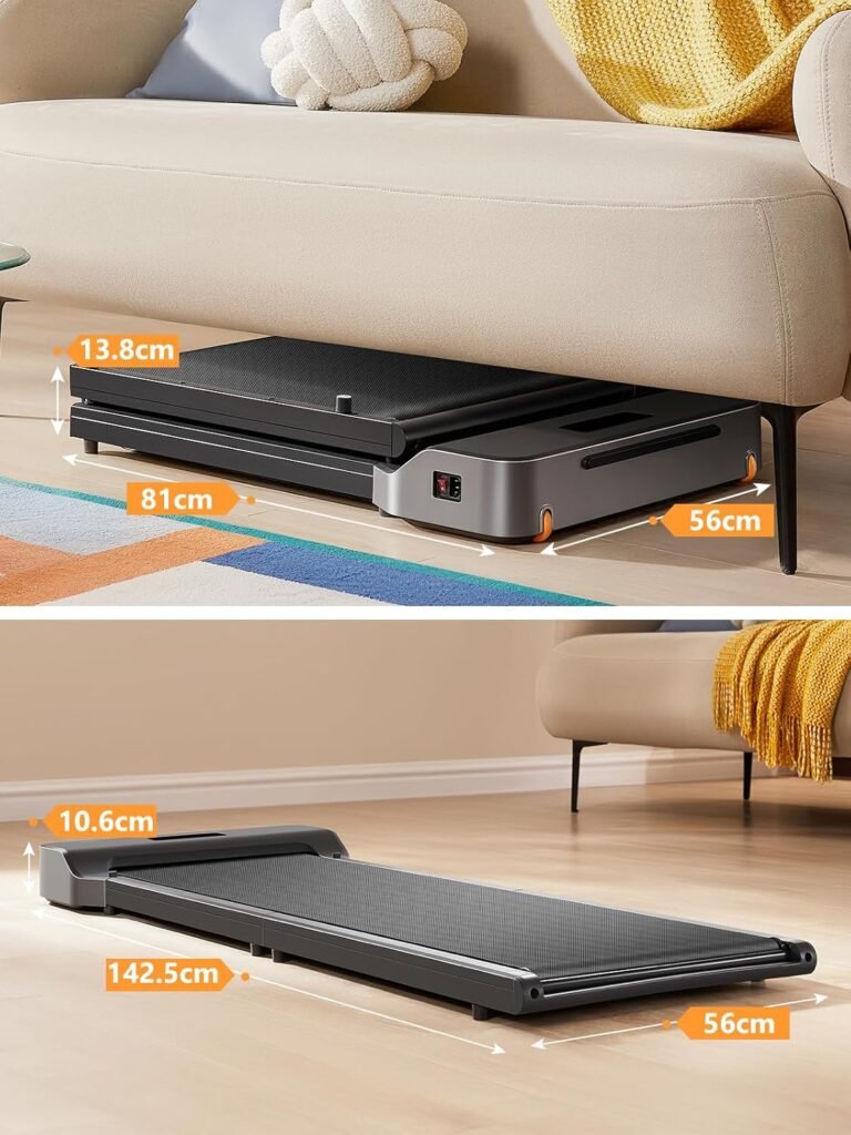 Walking pad plegable Z1 ideal para guardar debajo del sofa en casa