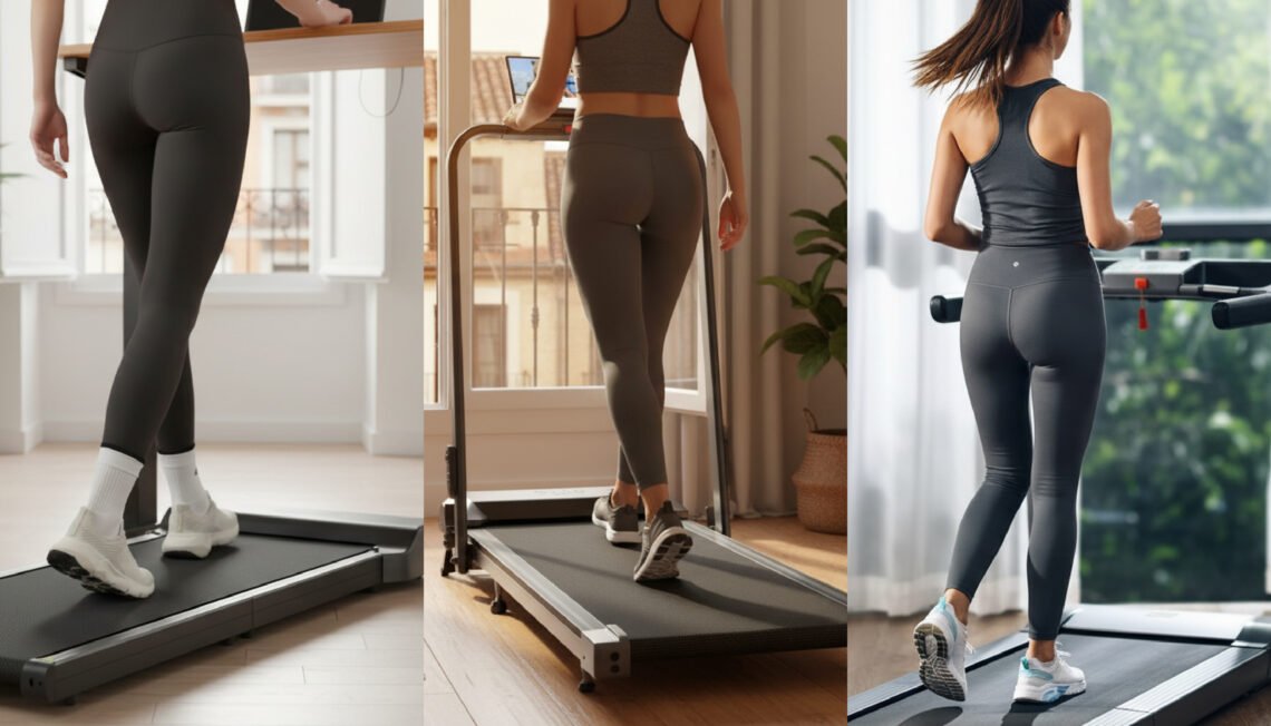 Cintas de correr y caminar plegables para casa ideales para espacios pequeños